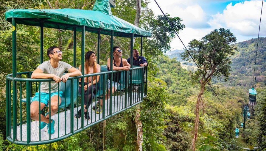 Rainforest Adventures Aerial Tram &amp; Zipline, Babonneau, near Castries, Saint Lucia